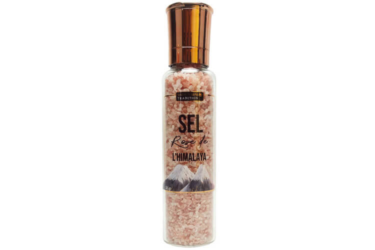 Moulin à sel rose de l'Himalaya Savor&Sens - 365g