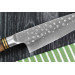 Couteau universel japonais artisanal forgé Takeshi Saji R2 Tsuchime 13cm