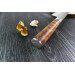 Couteau de chef japonais artisanal forgé Takeshi Saji R2 Tsuchime 21cm