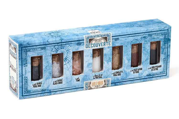 Coffret découverte Quai Sud 7 sels du monde