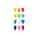 Set de 12 marques-verres Vacu Vin Party People