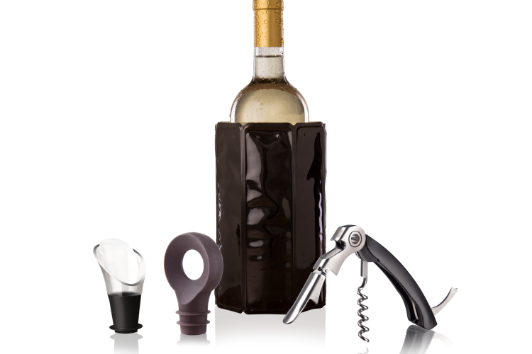 Coffret vin Vacu Vin classique 4 pi&egrave;ces