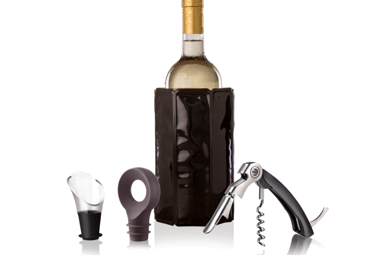 Coffret vin Vacu Vin classique 4 pièces
