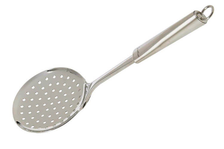Ecumoire tout inox brossé Lagostina "Les Utilitaires"