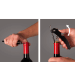 Tire-bouchon à levier vertical Vacu Vin noir