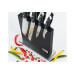 Bloc magnétique Zassenhauss en bois pour 10 couteaux de cuisine