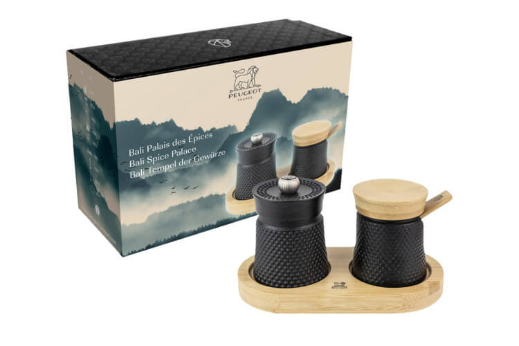 Coffret Peugeot Bali Palais des Epices - Moulin à poivre et pot à sel