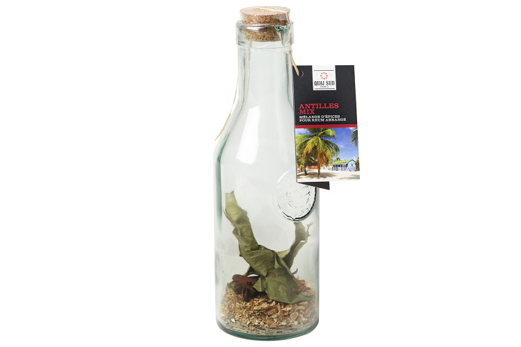 M&eacute;lange pour rhum arrang&eacute; Quai Sud Antilles en carafe 1l - Notes agrumes et tonka