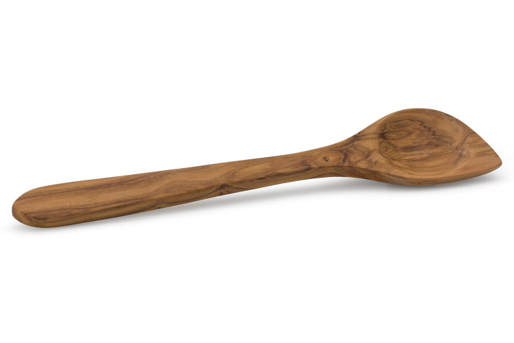 Cuill&egrave;re pointue Continenta en bois d'olivier 30cm