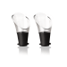 Set de 2 verseurs à vin Vacu Vin noir