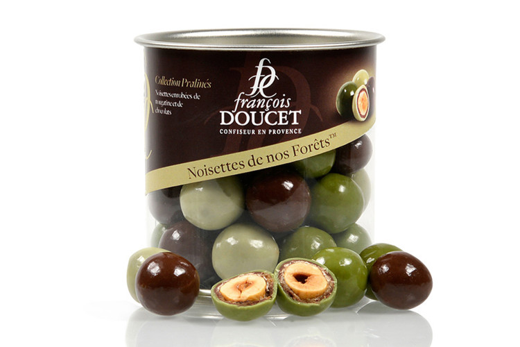 Bonbons au chocolat Fran&ccedil;ois Doucet Noisettes de nos For&ecirc;ts 100g