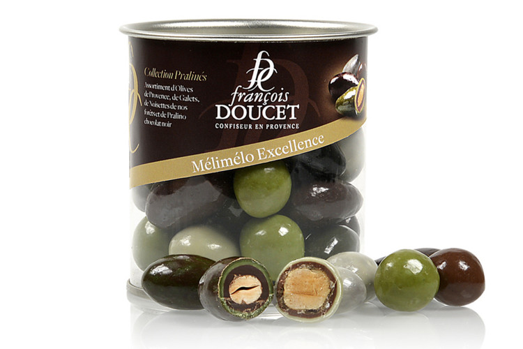 Bonbons au chocolat Fran&ccedil;ois Doucet M&eacute;lim&eacute;lo Excellence 110g