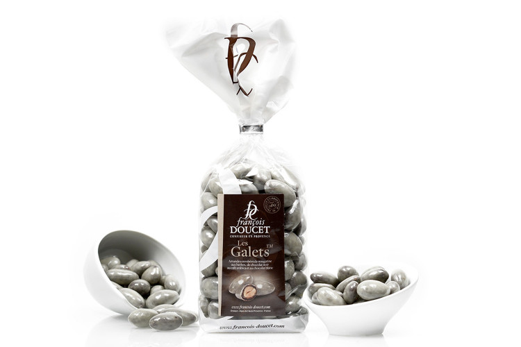 Bonbons au chocolat Fran&ccedil;ois Doucet Les Galets sachet de 200g