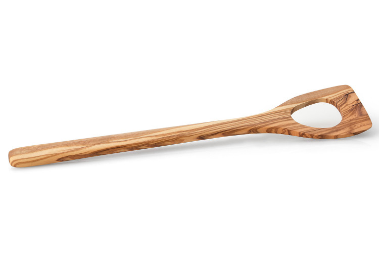 Cuill&egrave;re &agrave; risotto Continenta en bois d'olivier 34cm