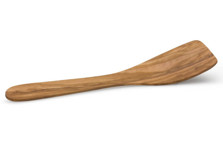 Spatule large Continenta en bois d'olivier 30cm