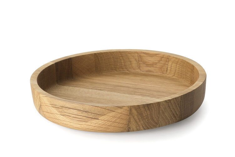 Plateau de service rond Continenta Ø25x4,8cm