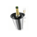 Seau refroidisseur à Champagne Vacu Vin en acier brossé