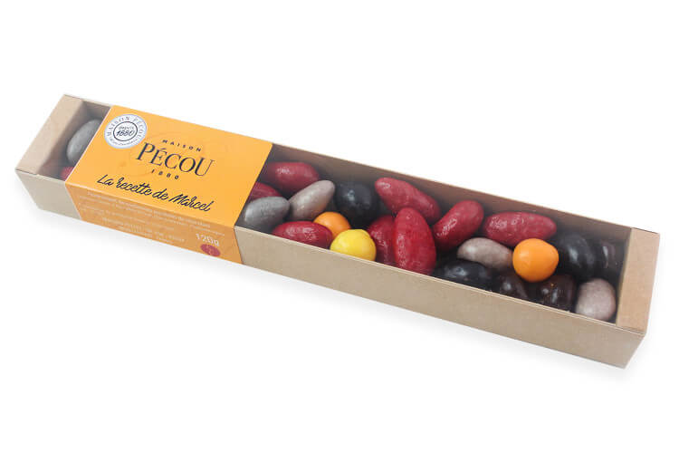 Chocolats Pécou La Recette de Marcel - assortiment de friandises