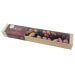 Amandes grillées Pécou Trésor Cacao enrobées de chocolats Ruby noir lait et doré