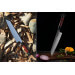 Couteau de chef kiritsuke Xin XinCare acier inoxydable 21cm manche rouge