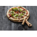 Set spécial pizza Point Virgule avec roulette à pizza et planche à servir en acacia