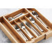 Range-couverts ajustable Point Virgule en bambou