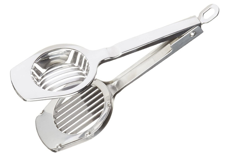 Coupe rondelles pour fruits et l&eacute;gumes La Bonne Graine en acier inox