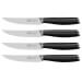 Coffret SABATIER International Majoris 4 couteaux à steak lame lisse 12cm