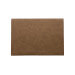 Set de table Asa Selection caramel en cuir végétal 46x33cm