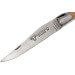 Couteau pliant Laguiole en Aubrac en olivier manche 12cm