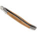 Couteau pliant Laguiole en Aubrac en olivier manche 12cm
