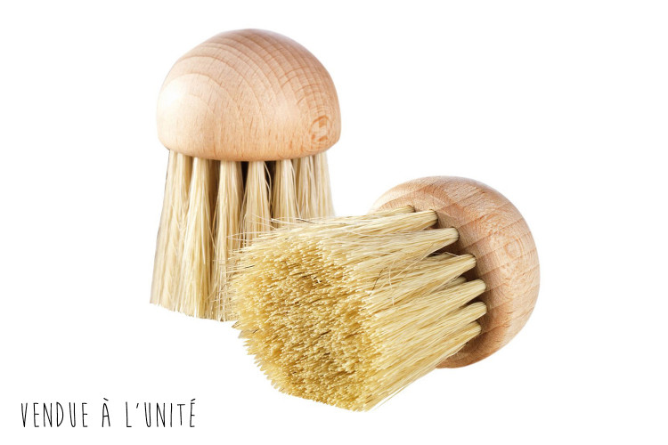 Brosse &agrave; champignons La Bonne Graine 4cm