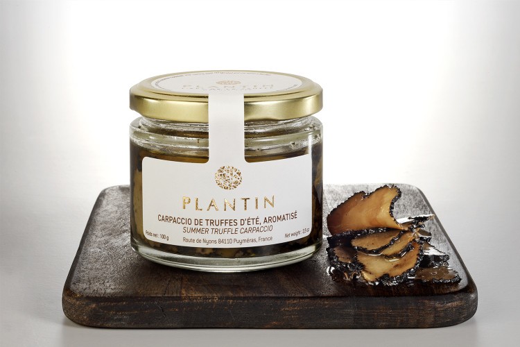 Carpaccio de truffes d'&eacute;t&eacute; Plantin - Verrine 100g