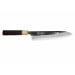 Couteau de chef japonais artisanal Yu Kurosaki Aogami Super brut de forge 21cm