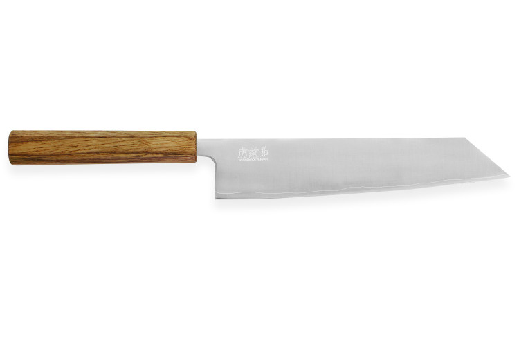Couteau kiritsuke japonais artisanal Wusaki Migaki G3 24cm