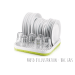 Egouttoir à vaisselle plat Guzzini carré 36cm - Bac récupérateur d'eau