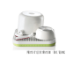 Egouttoir à vaisselle plat Guzzini blanc carré 36 cm - bac récupérateur d'eau