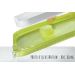 Egouttoir à vaisselle plat Guzzini blanc carré 36 cm - bac récupérateur d'eau