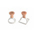Set de 2 emporte pièces à raviolis Marcato motifs ronds et carrés
