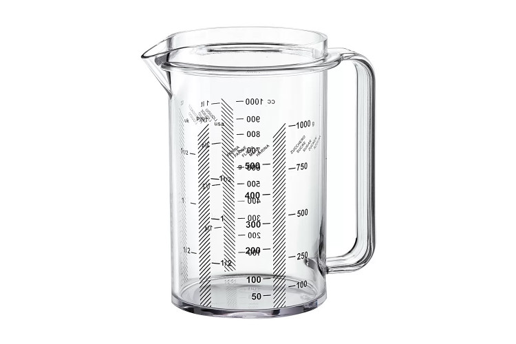 Pichet gradu&eacute; Guzzini transparent 1L