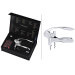 Coffret tire bouchon L'Atelier du vin Oeno Box Sommelier métal chromé