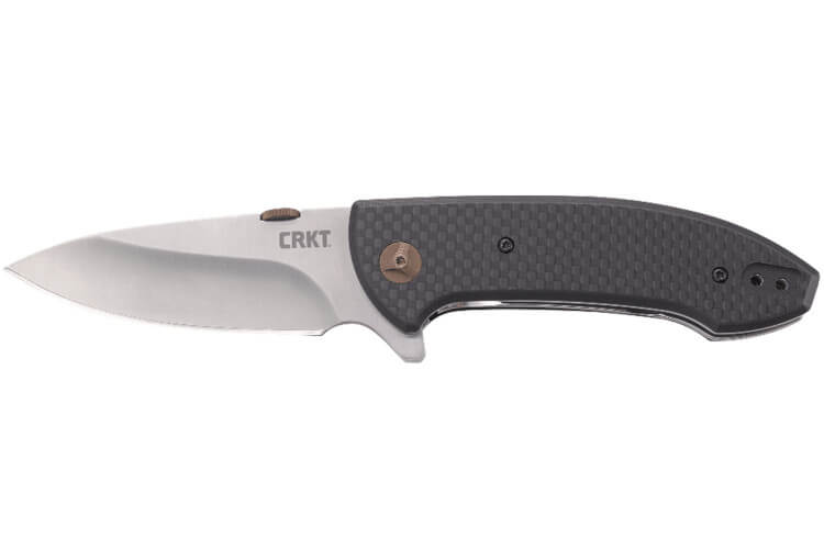 Couteau pliant CRKT AVANT 4620.CR manche en fibres de carbone 11cm