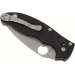 Couteau pliant Spyderco Manix 2en fibre de verre noir 8,6cm