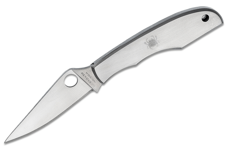 Couteau pliant Spyderco GrassHopper C138P manche en acier 6,9cm