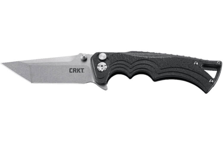 Couteau pliant CRKT BT FIGHTER 5225 manche en nylon et fibre de verre 13cm