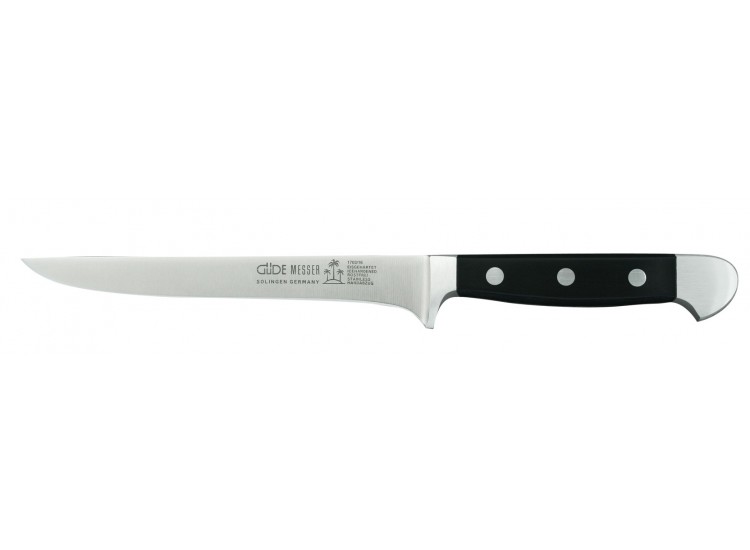 Couteau &agrave; d&eacute;sosser flexible 16cm forg&eacute; Alpha G&uuml;de