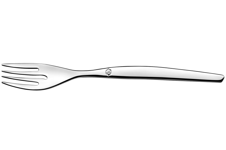 Fourchette de table Lou Laguiole Jet tout inox 20,7cm