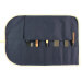 Mallette traditionnelle Wusaki en toile bleue pour 6 couteaux