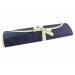 Mallette traditionnelle Wusaki en toile bleue pour 6 couteaux