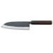 Couteau santoku japonais artisanal Nishida Shirogami 18cm